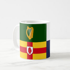 Caneca De Café Mostre as cores - Braços da Irlanda