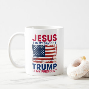 Caneca De Café Mostre orgulhosamente seu suporte para Trump