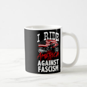 Caneca De Café Mota anti-Trump resiste contra protesto do fascism