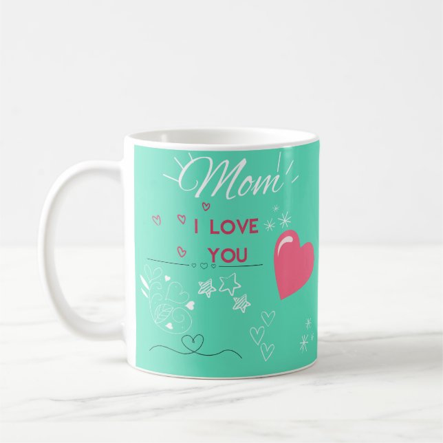Caneca De Café Mother I Love You (Esquerda)