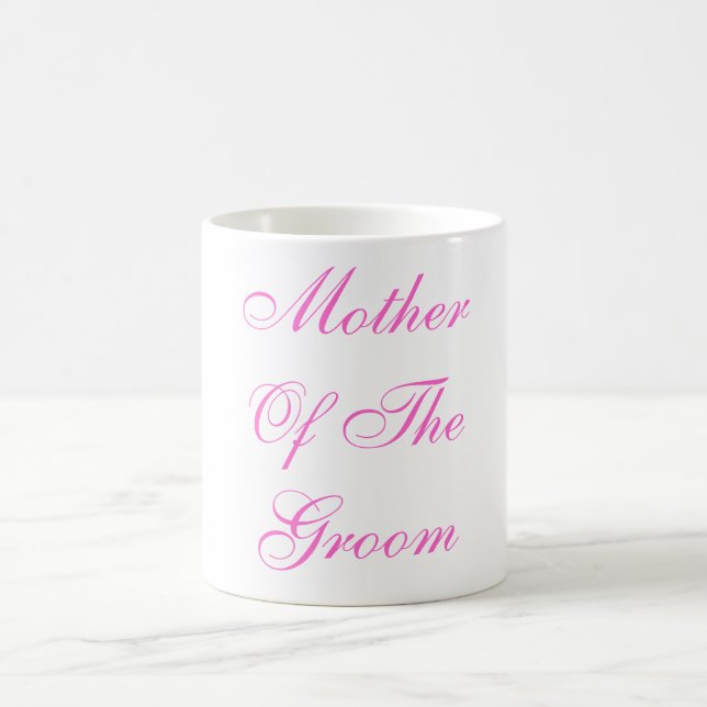 Caneca De Café MotherOf TheGroom (Centro)