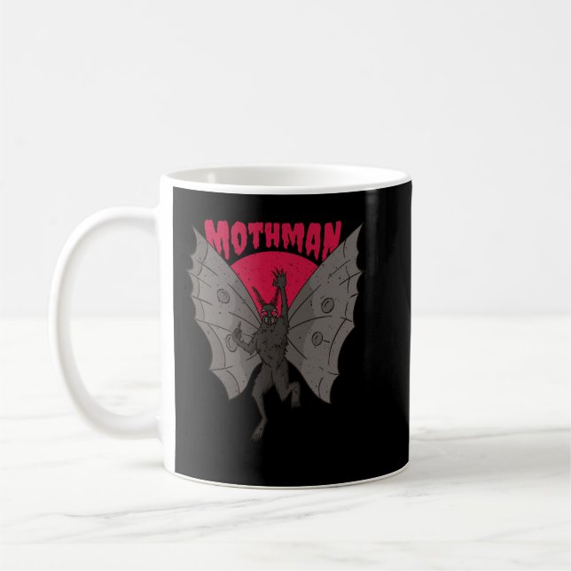 Caneca De Café Mothman (Esquerda)