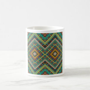 Caneca De Café Motif Geométrico Africano