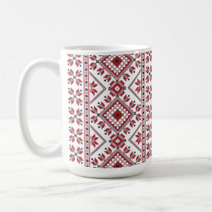 Caneca De Café Motif tradicional romeno, Motif tradicional romeno