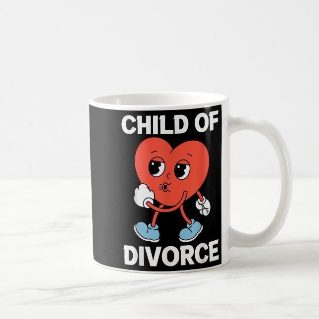 Caneca De Café Motivação de Divórcio &amp; Presente de Inspiração (Direita)