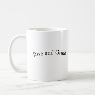 Caneca De Café Motivação de elevação e gradação