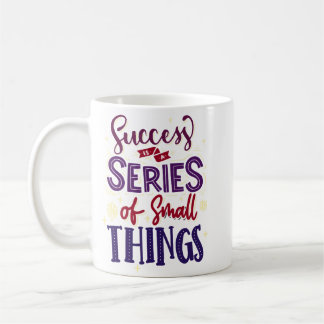 Caneca De Café Motivação de Sucesso de Citação de Reprodução Mini