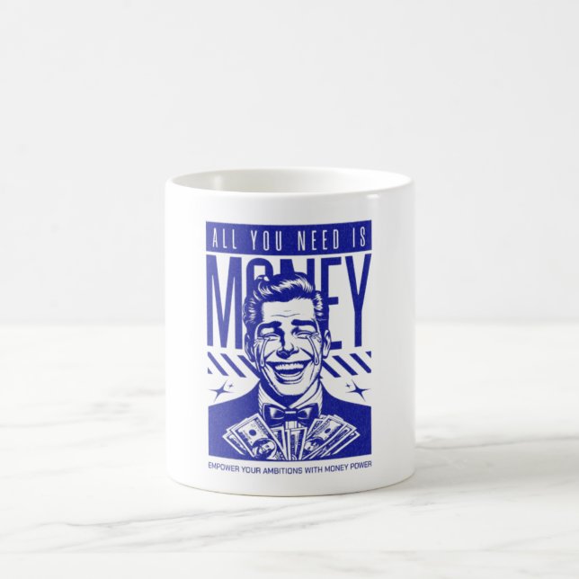 Caneca de Café Motivação Dinheiro Engraçado - Agit (Centro)