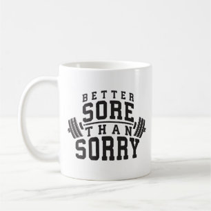 Caneca De Café Motivação do Workout - Melhor Armazenamento Do Que