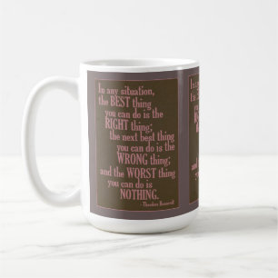 Caneca De Café Motivação "Faça alguma coisa"