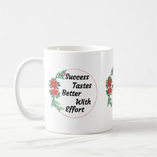 Caneca De Café Motivação Festiva