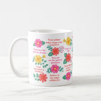 Caneca De Café Motivação Inspiracional Crie suas próprias citaçõe