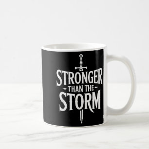 Caneca De Café Motivação Inspiradora Positiva, Mais Forte Que T