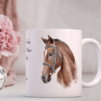 Motivação personalizada para cavalos equestres Ins