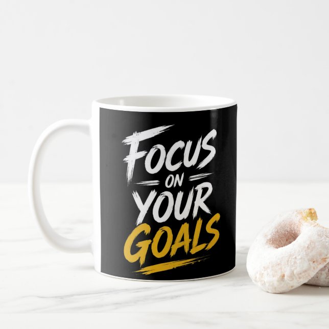 Caneca De Café Motivacional  (Com Donut)