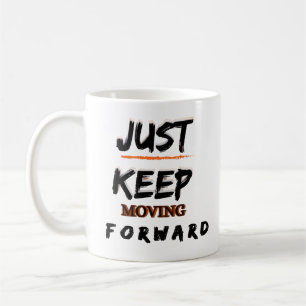Caneca de Café Motivacional Continue Avançando A