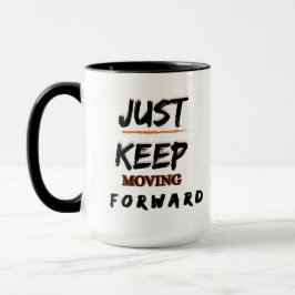 Caneca de Café Motivacional Continue Em Frente A