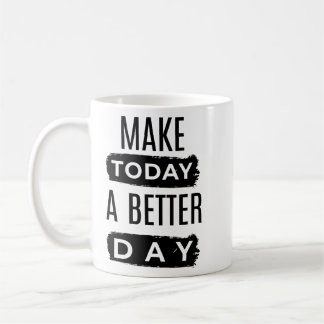 Caneca de Café Motivacional Faça o Hoje um Dia Mel