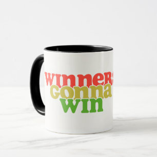 Caneca de Café Motivacional Retro Groovy