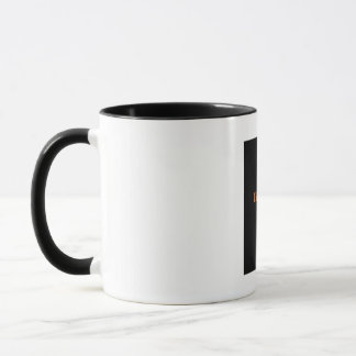 Caneca de Café Motivacional Tudo Está Acima Tipogr