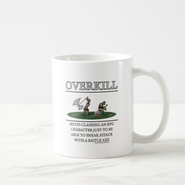 Caneca De Café Motivador supérfluo da fantasia (de) (Direita)