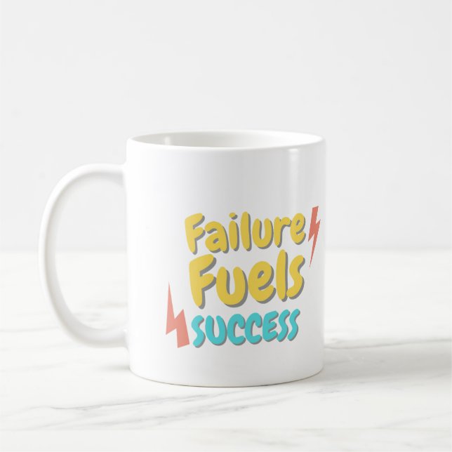 Caneca De Café Motivational Quote Mug (Esquerda)