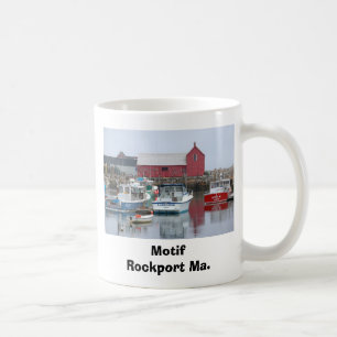 Caneca De Café Motivo Rockport miliampère