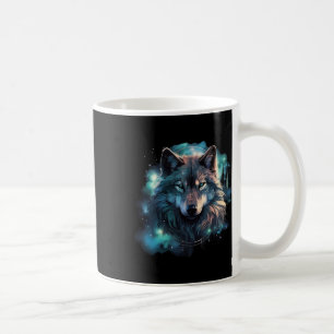 Caneca De Café Motivos de caça ao lobo da cinza