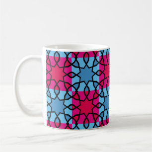Caneca De Café Motivos geométricos islâmicos, que são muito simpá