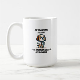 Caneca De Café Motivos Pessoais Não Toleram