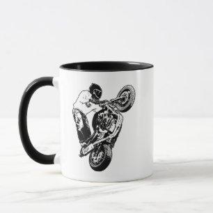 Caneca de café moto