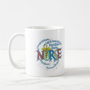 Caneca De Café Moto da Enfermeira Cardíaca