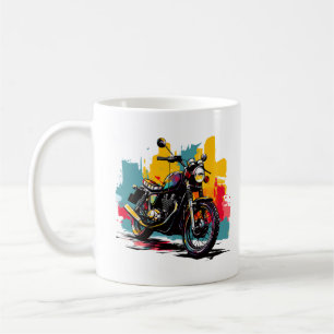 Caneca De Café Moto dos anos 90 e Citação
