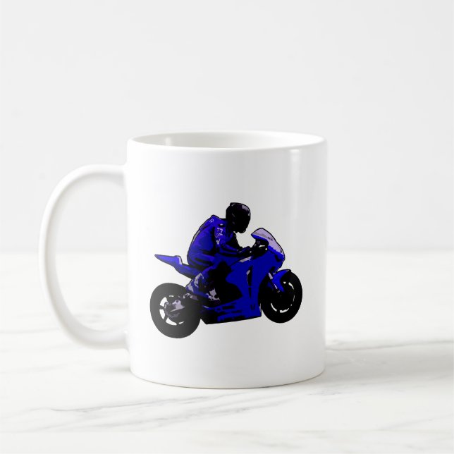 Caneca De Café Motocicleta (Esquerda)