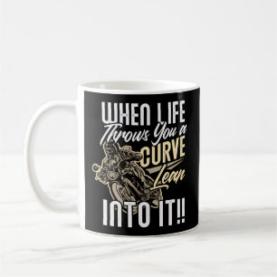 Caneca De Café Motocicleta Biker Biker Quote