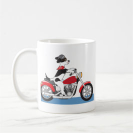 Caneca De Café Motocicleta de cães