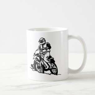 Caneca De Café Motocicleta do motocross