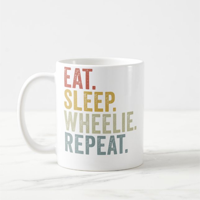 Caneca De Café Motocicleta Engraçada (Esquerda)