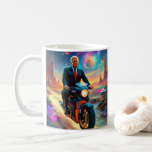 Caneca De Café Motocicleta legal no Planeta Alienígena MAGA