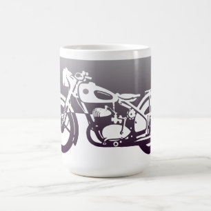 Caneca De Café Motocicleta Vintage