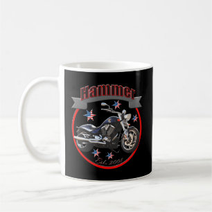 Caneca De Café Motocicleta Vitória Hammer Usa Star