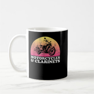 Caneca De Café Motocicletas Clarinet e Clarinets