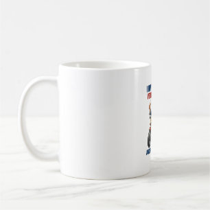 Caneca De Café Motociclo Veterano Engraçado, Velho Homem
