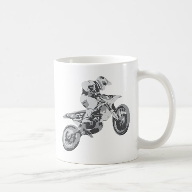 Caneca De Café Motocross (Direita)