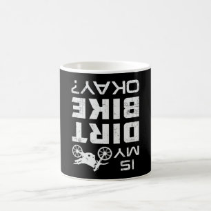 Caneca De Café Motocross Biker Dirt Bike Motocycle Funny Gift