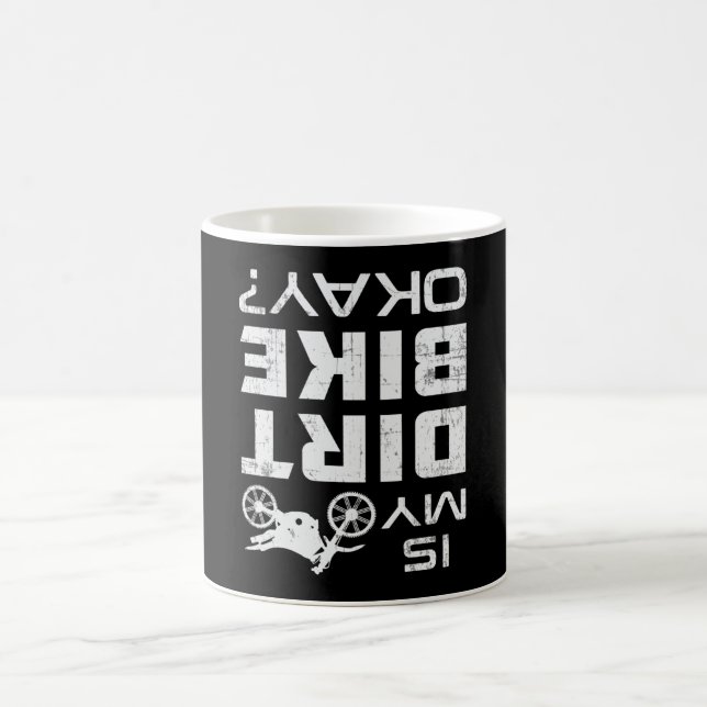 Caneca De Café Motocross Biker Dirt Bike Motocycle Funny Gift (Centro)