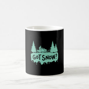 Caneca De Café Motoneve - Tem neve Motoneve engraçado