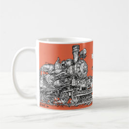Caneca De Café Motor a vapor de Heisler 1899