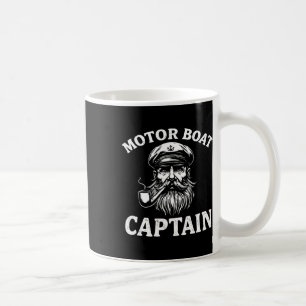 Caneca De Café Motor Boat Capitão Tee Funny Barco Outfit