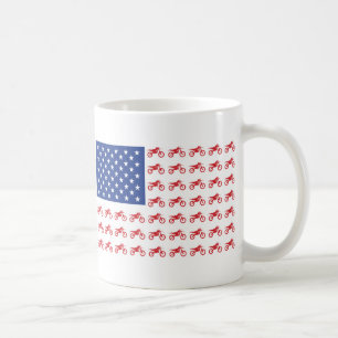 Caneca De Café Motor-Ciclo-Sinalizador-Moto-Cross